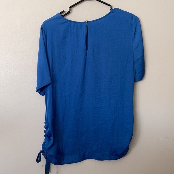 Vince Camino Side Drawstring Rumple Blouse - Picture 5 of 5